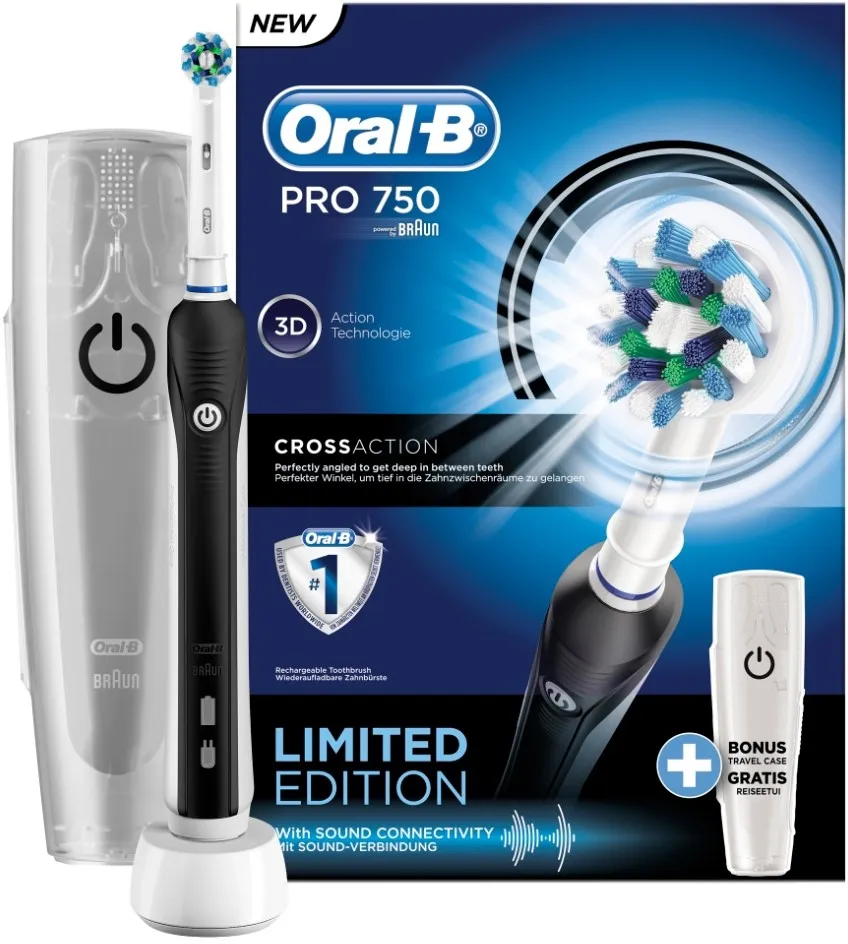 Электрическая зубная щетка Braun Oral-B PRO 750 Cross Action в Москве и Московской области от магазина Ammina