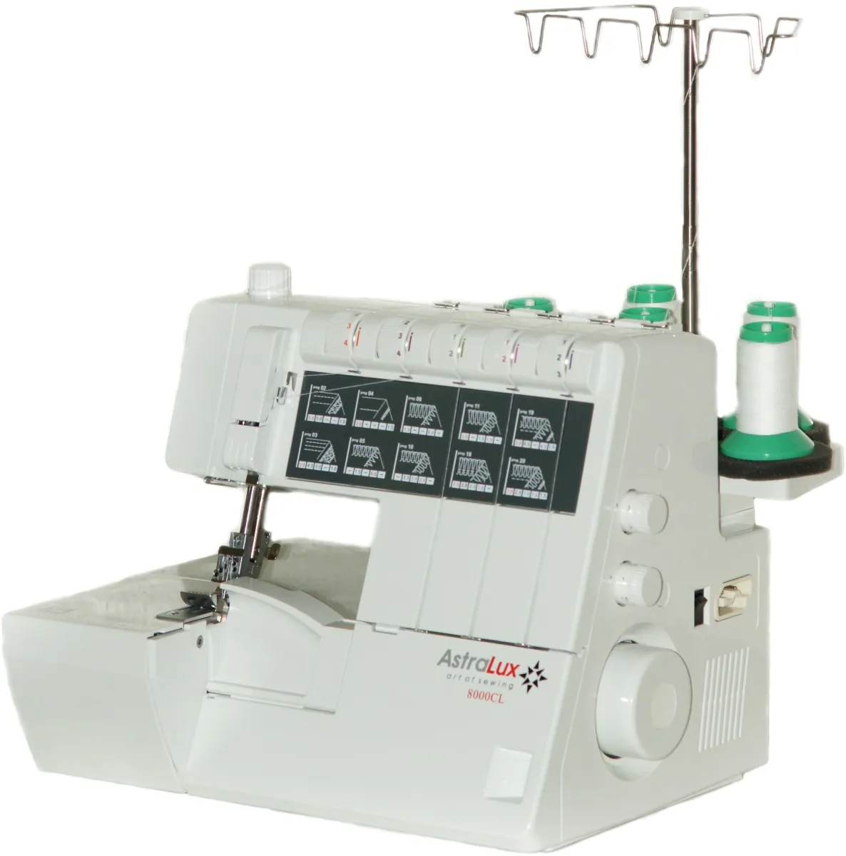 Швейная машина, оверлок AstraLux 8000CL в Москве и Московской области от магазина Ammina